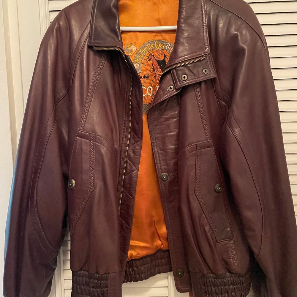 Vintage MARCO PIERGUIDI Italian Brown Leather in MINT Condition